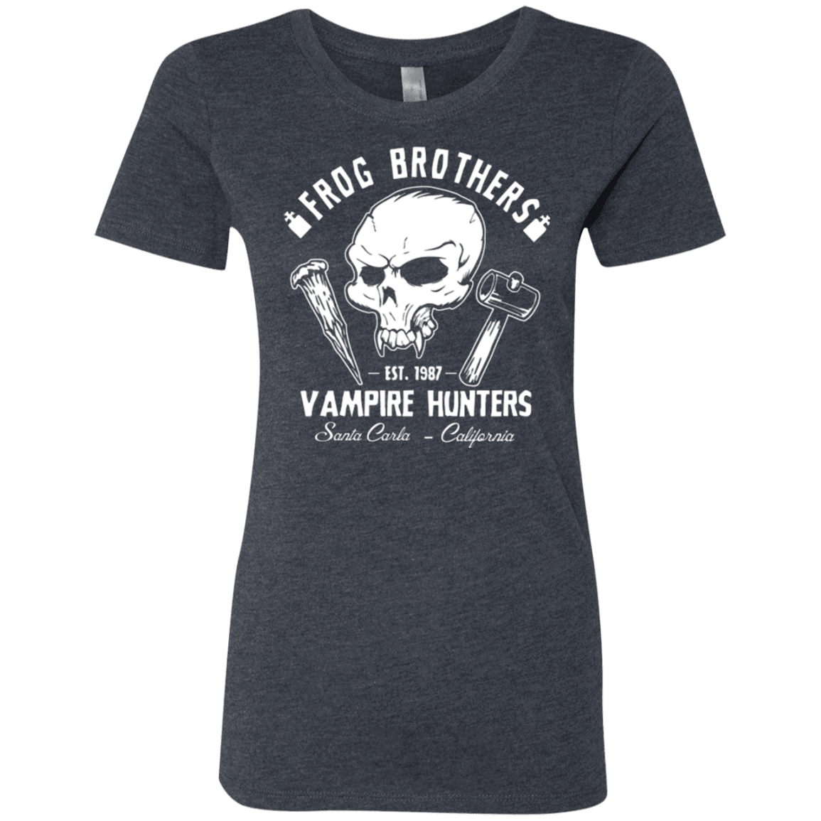 T-Shirts Vintage Navy / Small Frog Brothers Vampire Hunters Women's Triblend T-Shirt