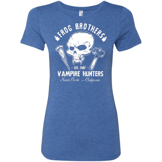 T-Shirts Vintage Royal / Small Frog Brothers Vampire Hunters Women's Triblend T-Shirt
