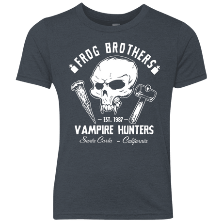 T-Shirts Vintage Navy / YXS Frog Brothers Vampire Hunters Youth Triblend T-Shirt