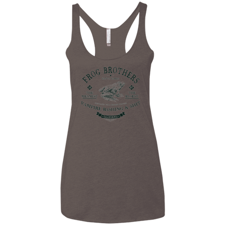 T-Shirts Macchiato / X-Small Frog Brothers Women's Triblend Racerback Tank