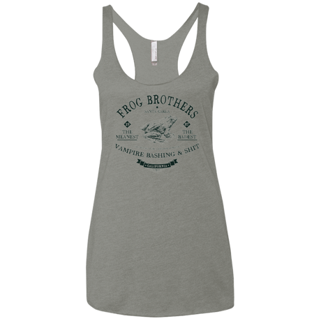 T-Shirts Venetian Grey / X-Small Frog Brothers Women's Triblend Racerback Tank