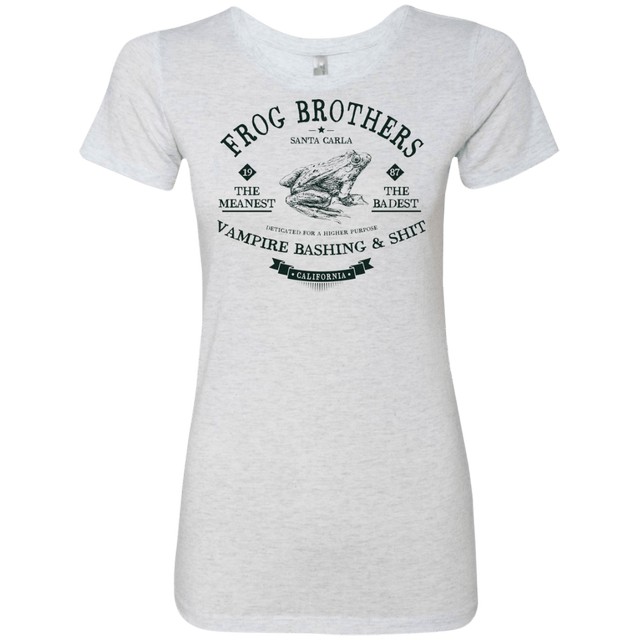 T-Shirts Heather White / Small Frog Brothers Women's Triblend T-Shirt