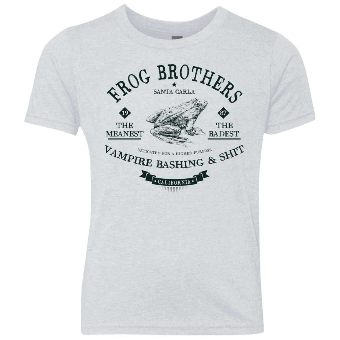 T-Shirts Heather White / YXS Frog Brothers Youth Triblend T-Shirt