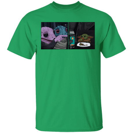 T-Shirts Irish Green / S Frog Yelling at Child T-Shirt