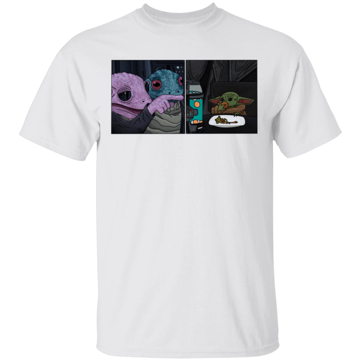 T-Shirts White / S Frog Yelling at Child T-Shirt