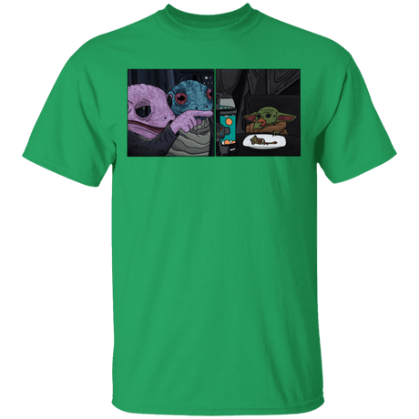 T-Shirts Irish Green / YXS Frog Yelling at Child Youth T-Shirt