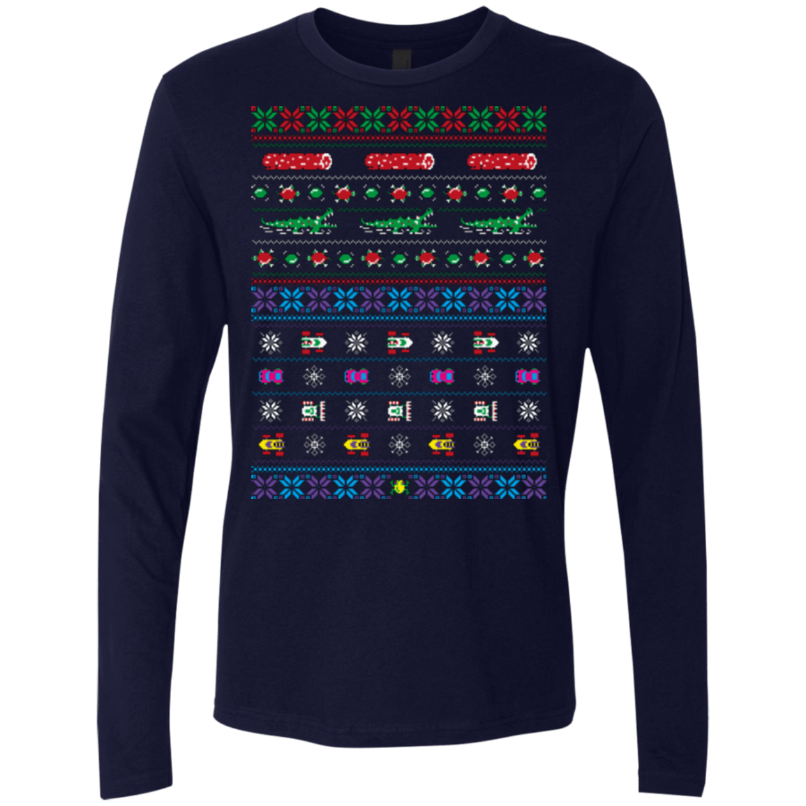 Frogs, Logs & Automobiles Men's Premium Long Sleeve