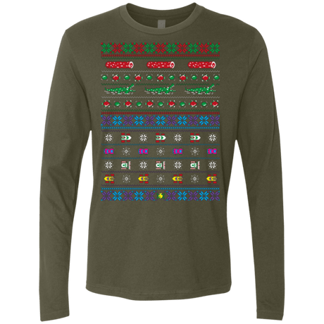 T-Shirts Military Green / Small Frogs, Logs & Automobiles Men's Premium Long Sleeve