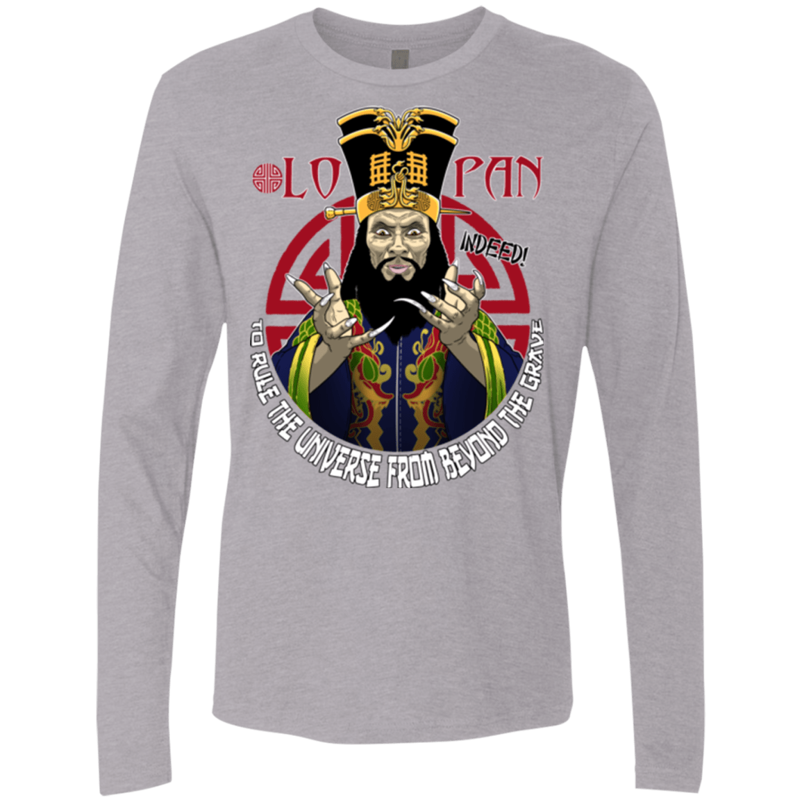 T-Shirts Heather Grey / Small From Beyond The Grave Men's Premium Long Sleeve