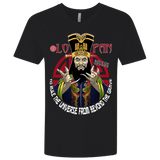 T-Shirts Black / X-Small From Beyond The Grave Men's Premium V-Neck