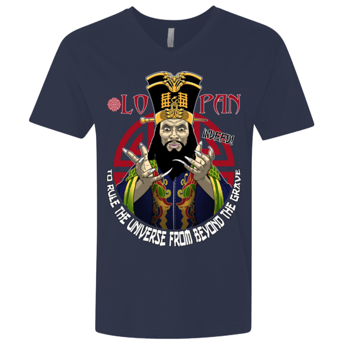 T-Shirts Midnight Navy / X-Small From Beyond The Grave Men's Premium V-Neck