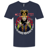 T-Shirts Midnight Navy / X-Small From Beyond The Grave Men's Premium V-Neck