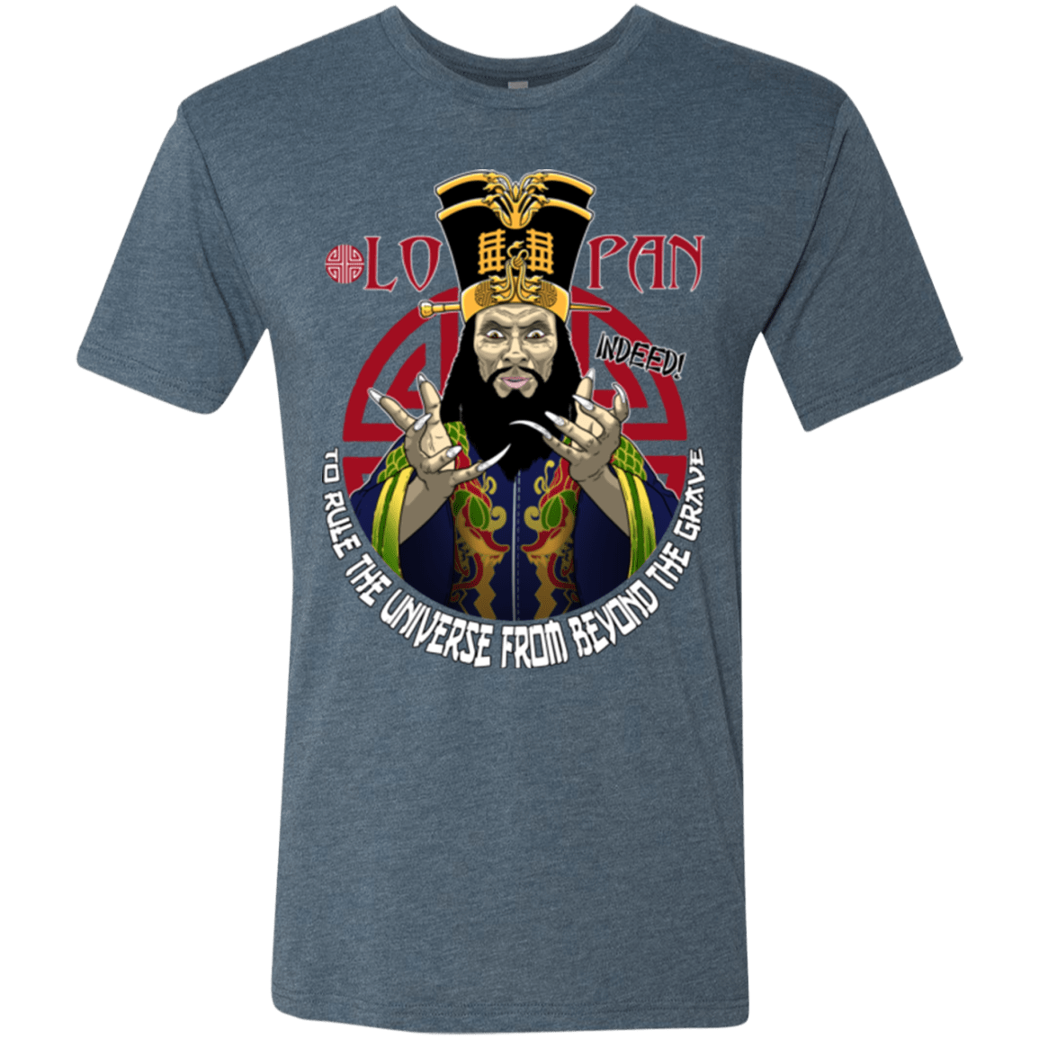 T-Shirts Indigo / Small From Beyond The Grave Men's Triblend T-Shirt