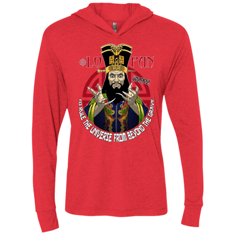 T-Shirts Vintage Red / X-Small From Beyond The Grave Triblend Long Sleeve Hoodie Tee