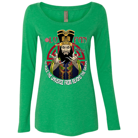 T-Shirts Envy / Small From Beyond The Grave Women's Triblend Long Sleeve Shirt