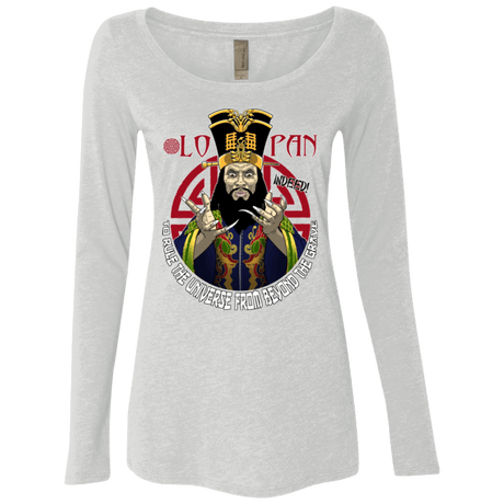 T-Shirts Heather White / Small From Beyond The Grave Women's Triblend Long Sleeve Shirt