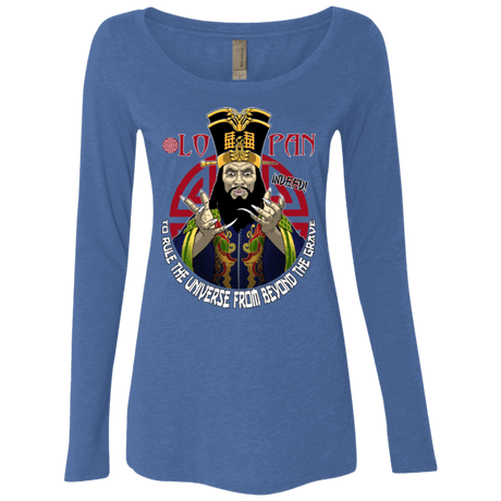 T-Shirts Vintage Royal / Small From Beyond The Grave Women's Triblend Long Sleeve Shirt