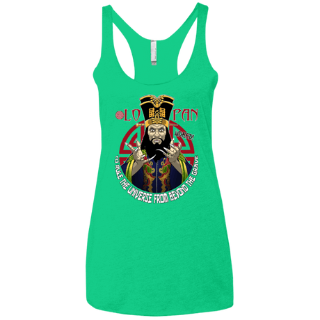 T-Shirts Envy / X-Small From Beyond The Grave Women's Triblend Racerback Tank