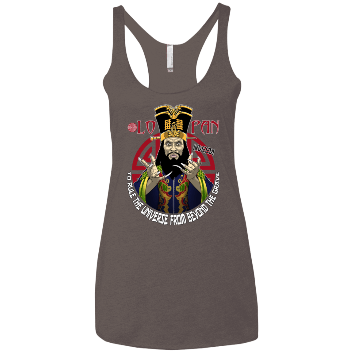 T-Shirts Macchiato / X-Small From Beyond The Grave Women's Triblend Racerback Tank