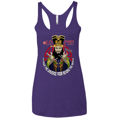 T-Shirts Purple Rush / X-Small From Beyond The Grave Women's Triblend Racerback Tank