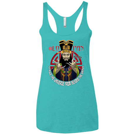 T-Shirts Tahiti Blue / X-Small From Beyond The Grave Women's Triblend Racerback Tank