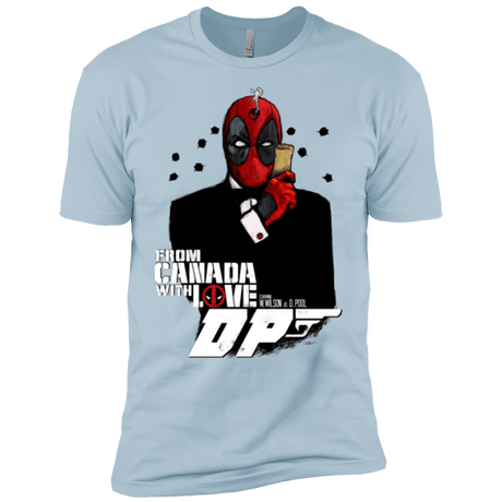 T-Shirts Light Blue / YXS From Canada with Love Boys Premium T-Shirt