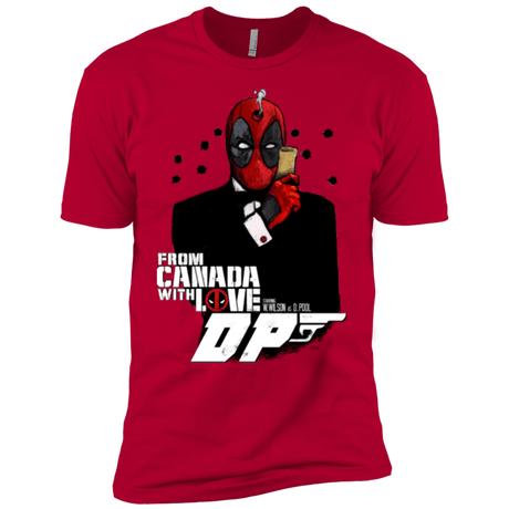 T-Shirts Red / YXS From Canada with Love Boys Premium T-Shirt