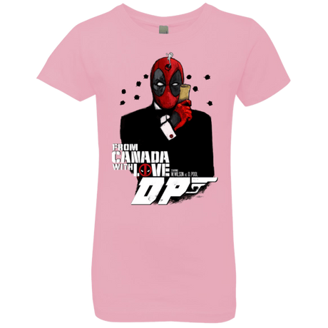 T-Shirts Light Pink / YXS From Canada with Love Girls Premium T-Shirt