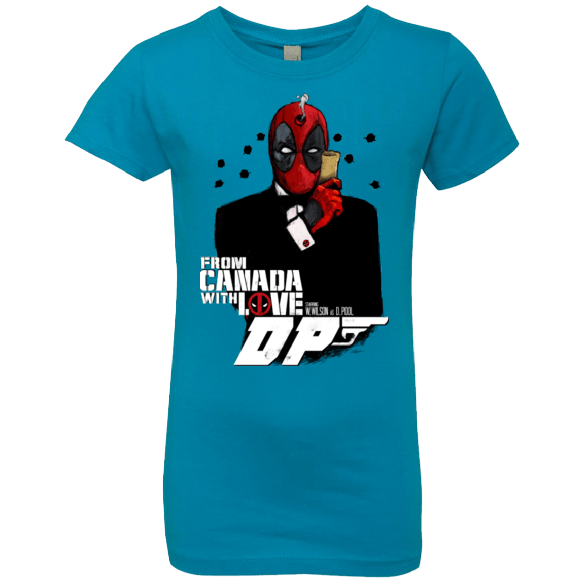 From Canada with Love Girls Premium T-Shirt