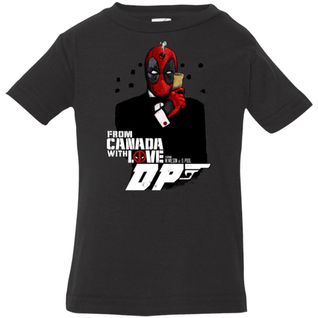 T-Shirts Black / 6 Months From Canada with Love Infant PremiumT-Shirt