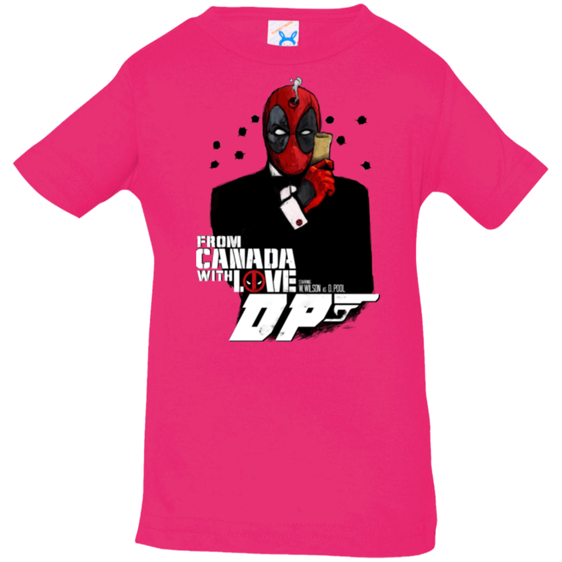 T-Shirts Hot Pink / 6 Months From Canada with Love Infant PremiumT-Shirt