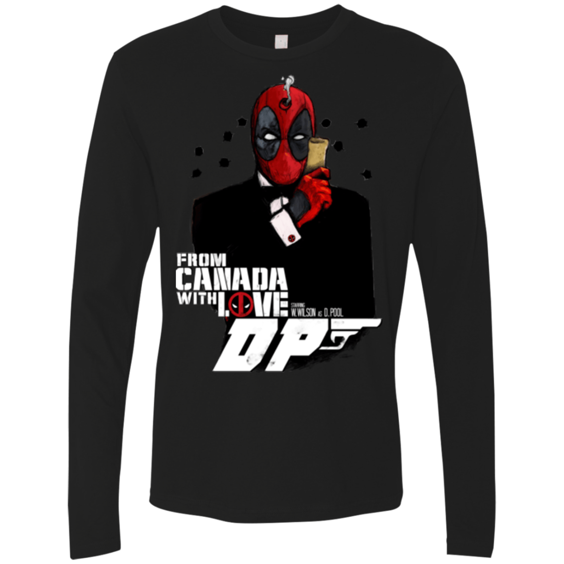 T-Shirts Black / Small From Canada with Love Men's Premium Long Sleeve