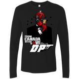 T-Shirts Black / Small From Canada with Love Men's Premium Long Sleeve