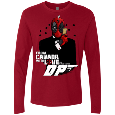 T-Shirts Cardinal / Small From Canada with Love Men's Premium Long Sleeve