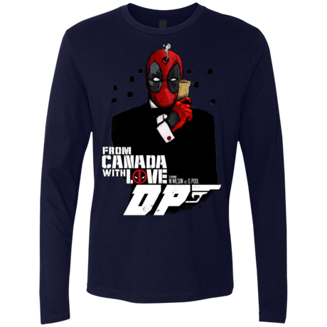 T-Shirts Midnight Navy / Small From Canada with Love Men's Premium Long Sleeve