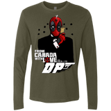 T-Shirts Military Green / Small From Canada with Love Men's Premium Long Sleeve