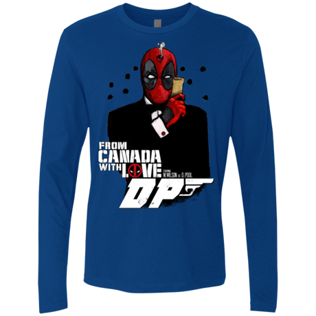 T-Shirts Royal / Small From Canada with Love Men's Premium Long Sleeve