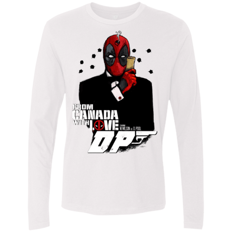 T-Shirts White / Small From Canada with Love Men's Premium Long Sleeve