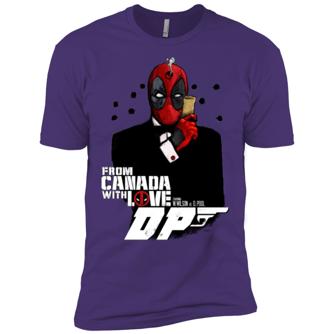 T-Shirts Purple / X-Small From Canada with Love Men's Premium T-Shirt