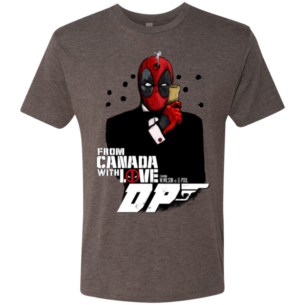 From Canada with Love Men's Triblend T-Shirt