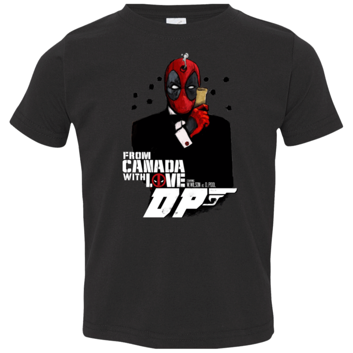 T-Shirts Black / 2T From Canada with Love Toddler Premium T-Shirt