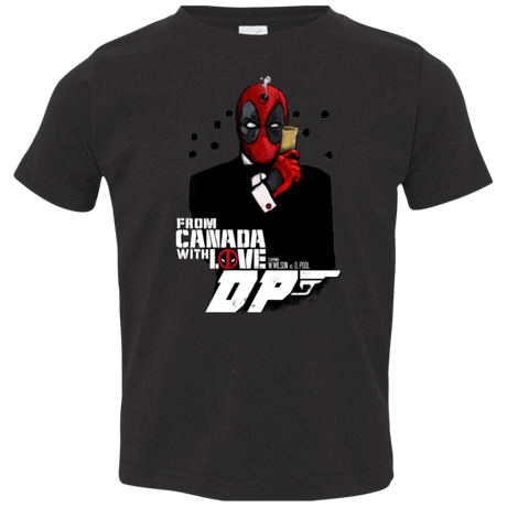 T-Shirts Black / 2T From Canada with Love Toddler Premium T-Shirt