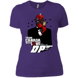 T-Shirts Purple / X-Small From Canada with Love Women's Premium T-Shirt