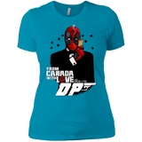 T-Shirts Turquoise / X-Small From Canada with Love Women's Premium T-Shirt