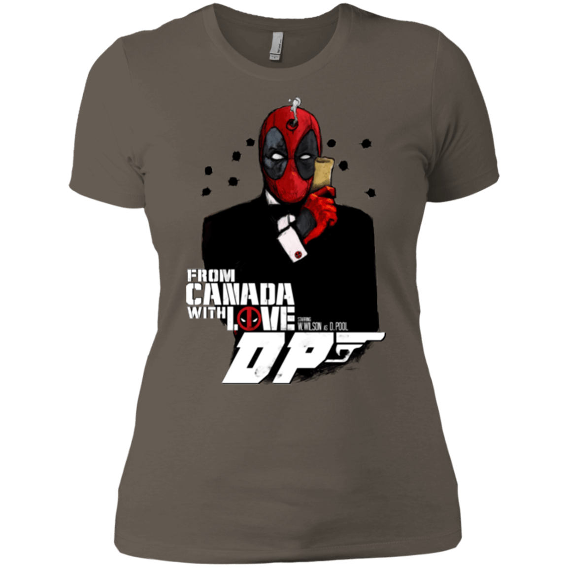 T-Shirts Warm Grey / X-Small From Canada with Love Women's Premium T-Shirt