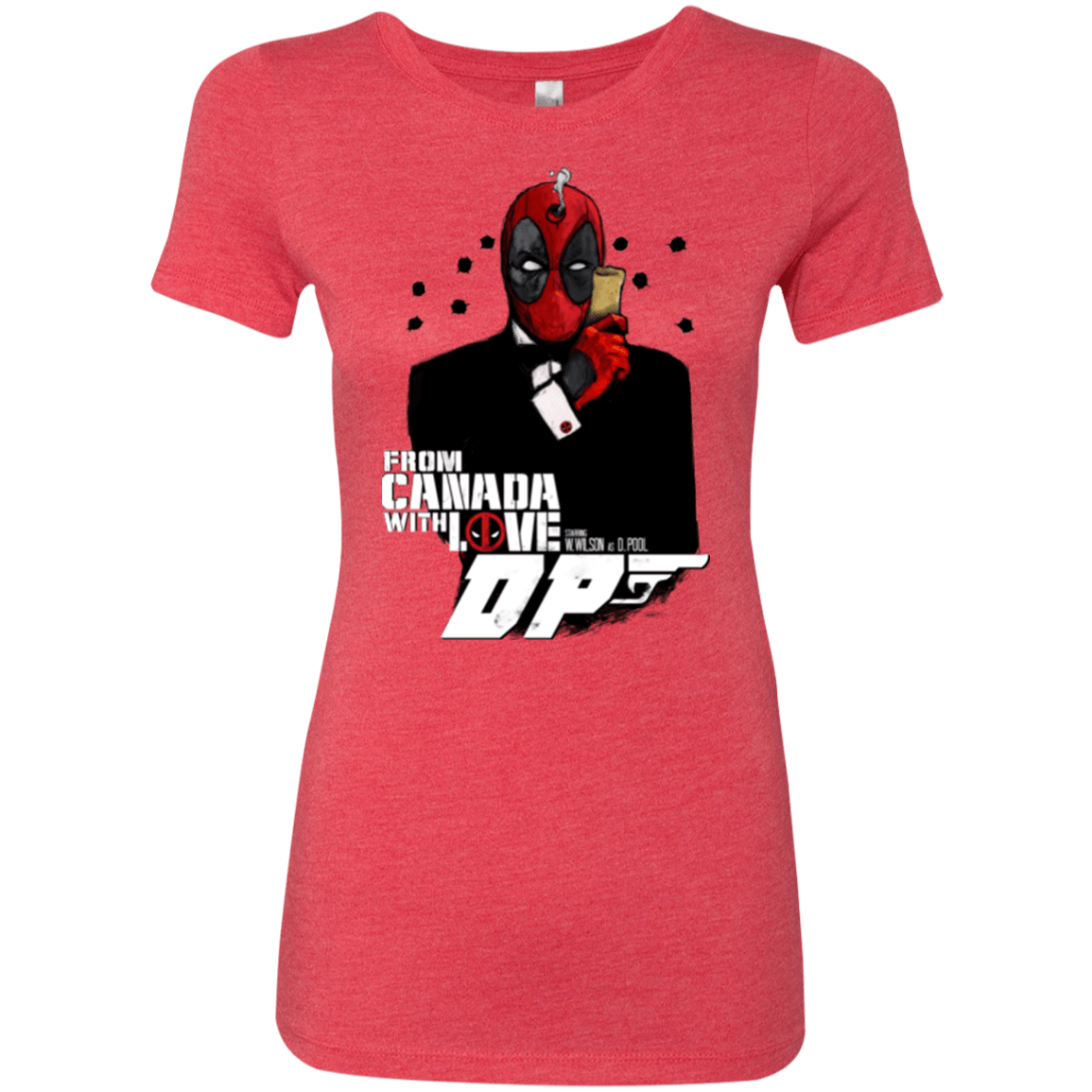 T-Shirts Vintage Red / Small From Canada with Love Women's Triblend T-Shirt