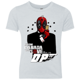 T-Shirts Heather White / YXS From Canada with Love Youth Triblend T-Shirt