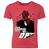 T-Shirts Vintage Red / YXS From Canada with Love Youth Triblend T-Shirt