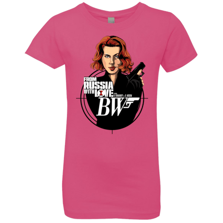 T-Shirts Hot Pink / YXS From Russia with Love Girls Premium T-Shirt