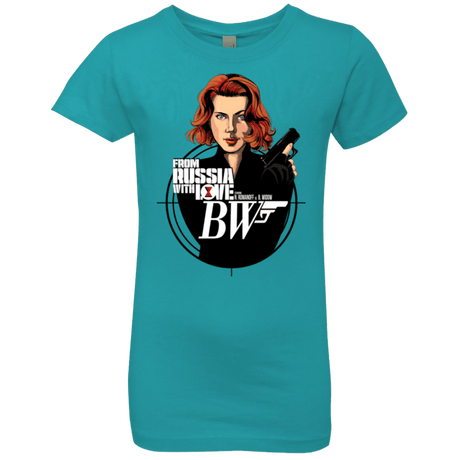 T-Shirts Tahiti Blue / YXS From Russia with Love Girls Premium T-Shirt